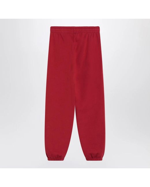 Anine Bing Red Sweatpants