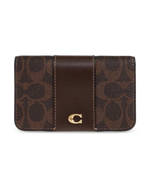 Wallets & Cardholders COACH de color Brown