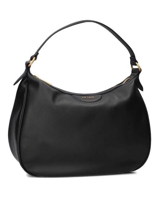 Ted Baker Black Schwarze Esiah Shopper Tasche