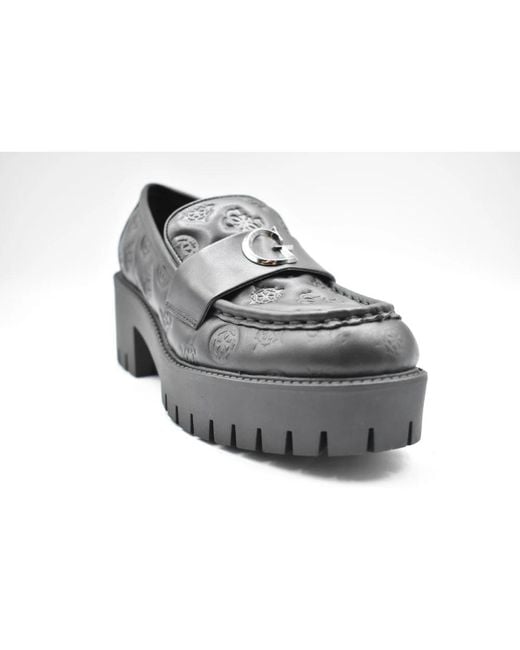 Guess Gray Loafers