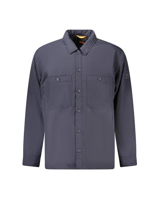 Boss Blue Light Jackets for men