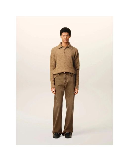 AMI Natural Flare Jeans for men