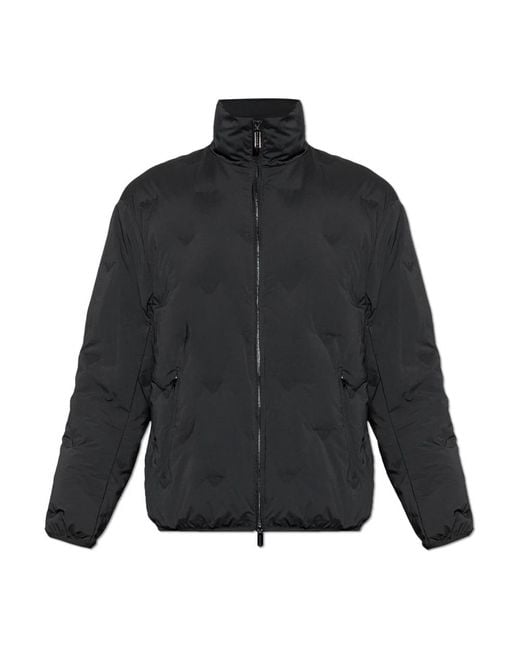Emporio Armani Black Down Jackets for men