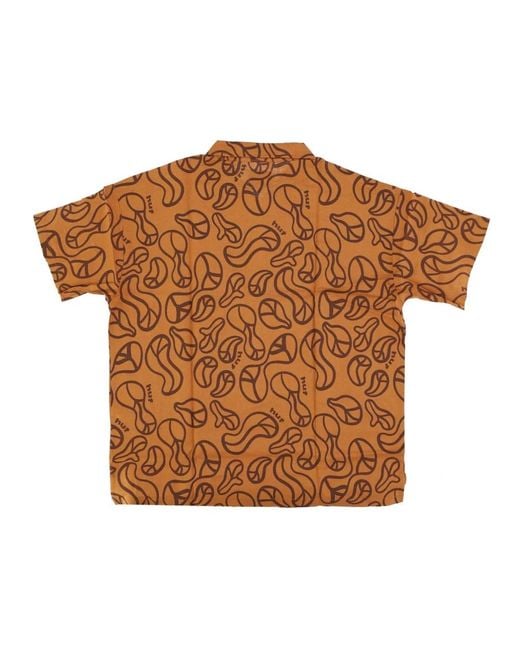 Huf Brown Polo Shirts