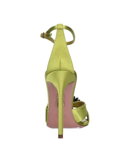 Aquazzura Green Sandals