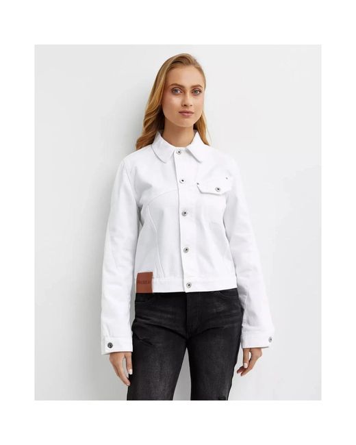 J.W. Anderson Denim Jackets in het White
