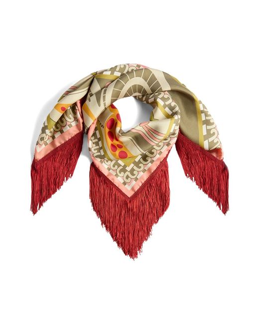 LaDoubleJ Multicolor Silky Scarves