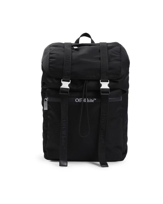 Off-White c/o Virgil Abloh Schwarze bucket bag & rucksack in Black für Herren