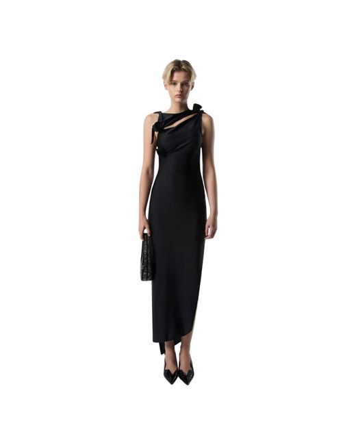 Coperni Flower Gown in het Black
