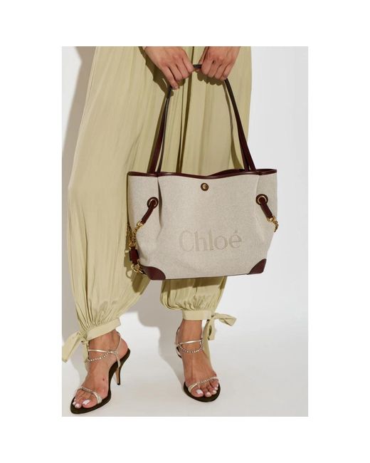 Chloé Gray Shopping Bags