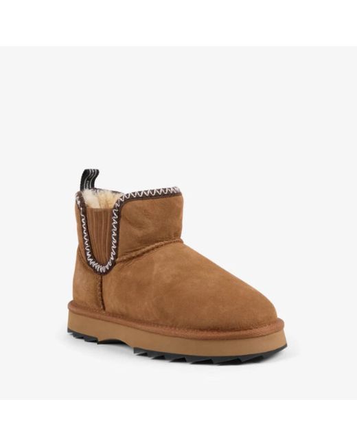 EMU Brown Higgie Boot