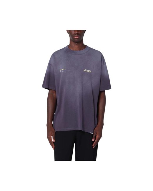 Represent Tops ,Paars ,Katoen Patron Of The Club T-Shirt in het Purple voor heren