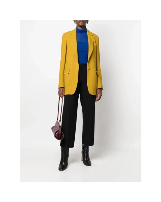 Dries Van Noten Yellow Blazers