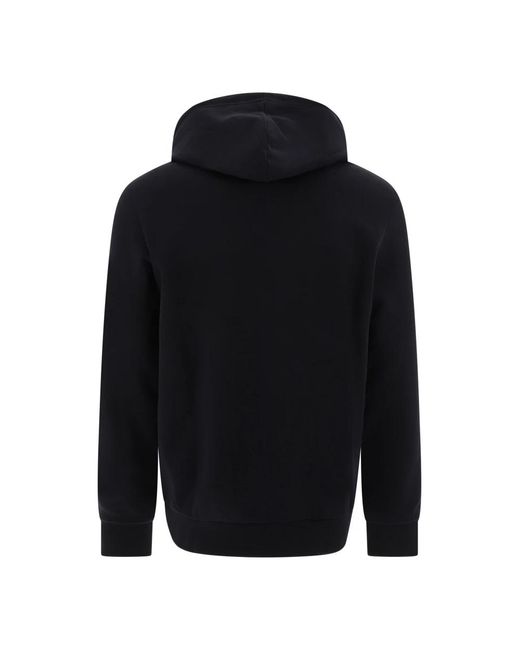 A.P.C. Hoodies & Sweatvesten ,Zwart ,Katoen Zwarte Sweatshirt Met Logo Borduurwerk in het Black voor heren