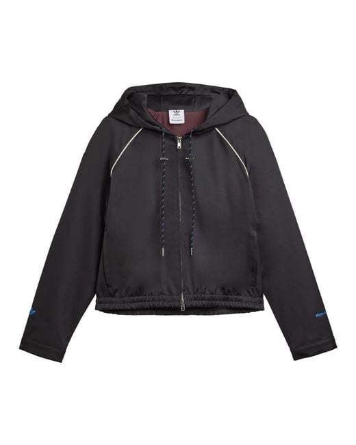 Adidas Black Zip-Throughs