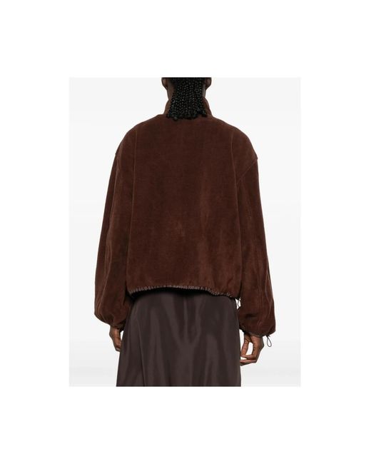 CECILIE BAHNSEN Brown Zip-Throughs