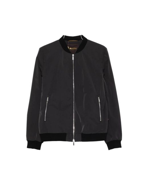 Moorer Jassen ,Zwart ,Sorano D6 Jacket in het Black voor heren