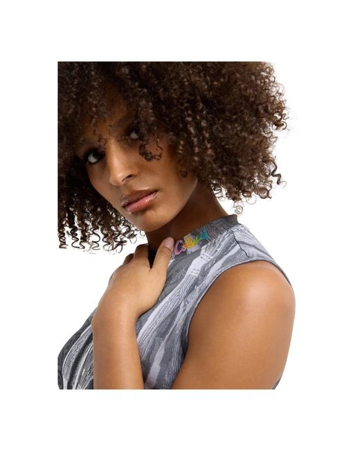 carlo colucci Gray Short Dresses