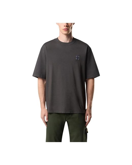 Stone Island T-Shirts in het Black voor heren