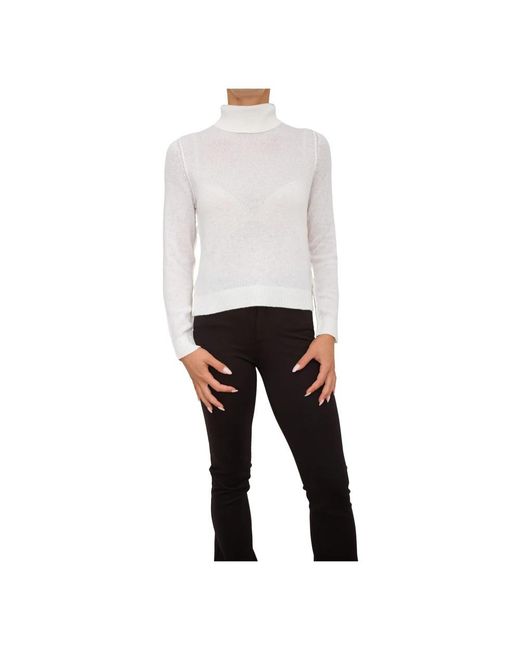 Nenette White Turtlenecks