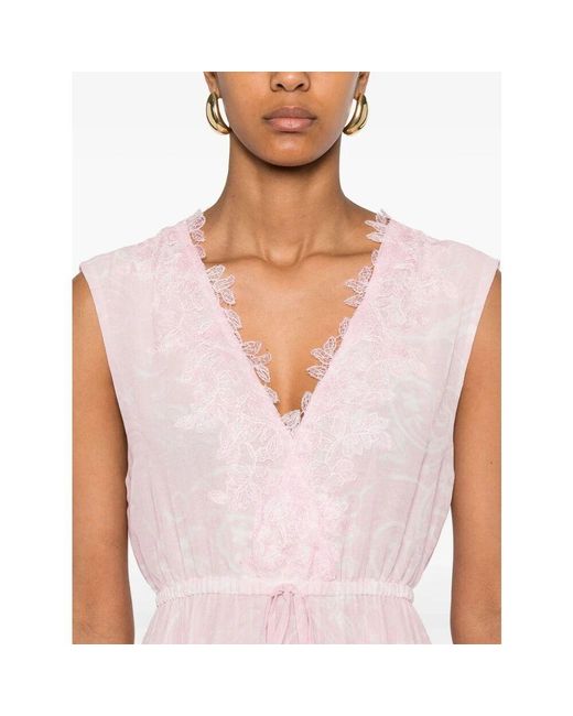 Midi Dresses Ermanno Scervino en coloris Pink
