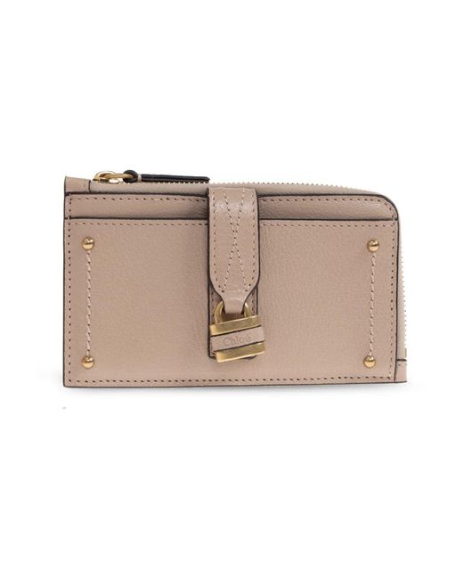 Wallets & Cardholders Chloé de color Natural