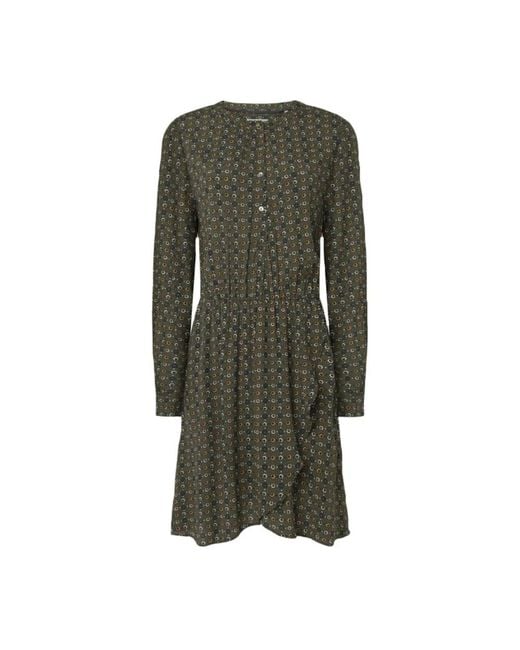 Pepe Jeans Green Short Dresses