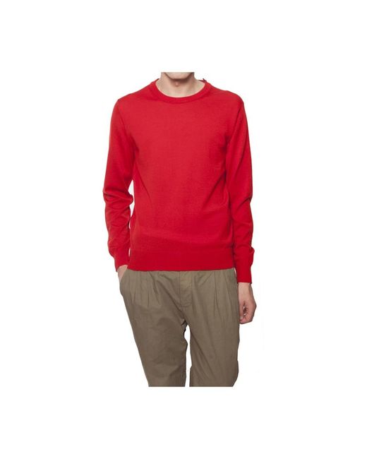 Knitwear > round-neck knitwear AMI pour homme en coloris Red