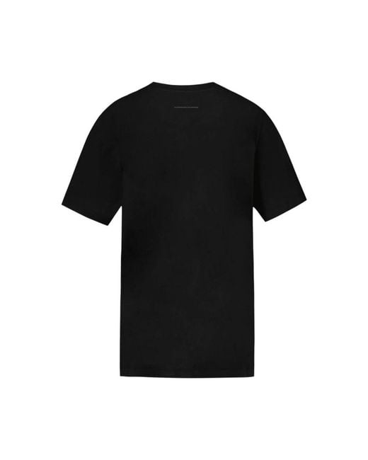 MM6 by Maison Margiela Black T-Shirts for men