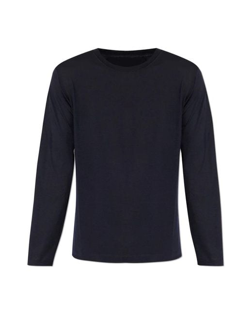 Sease T-Shirt Ls in het Blue voor heren