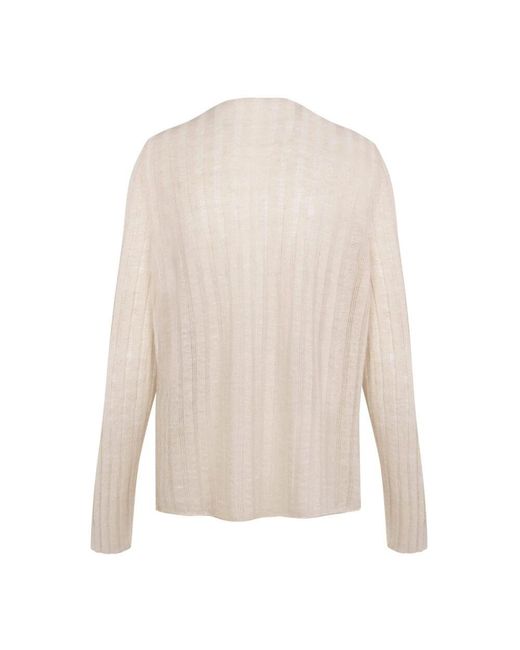 Cortana White Antico, Elfenbeinfarbene Hanfjacke
