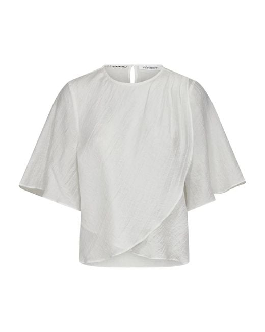 co'couture Gray Blouses