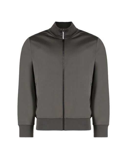 Palm Angels Gray Zip-Throughs for men