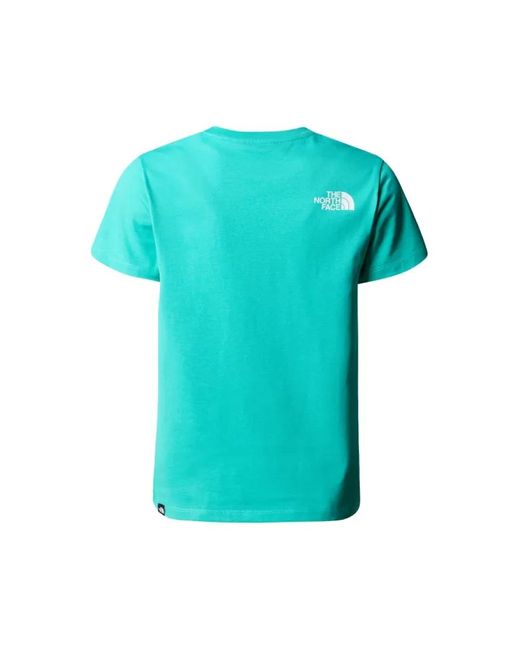The North Face Kurzarm easy junior t-shirt in Blue für Herren