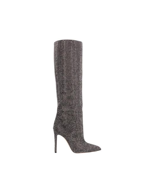 Paris Texas Brown Heeled Boots