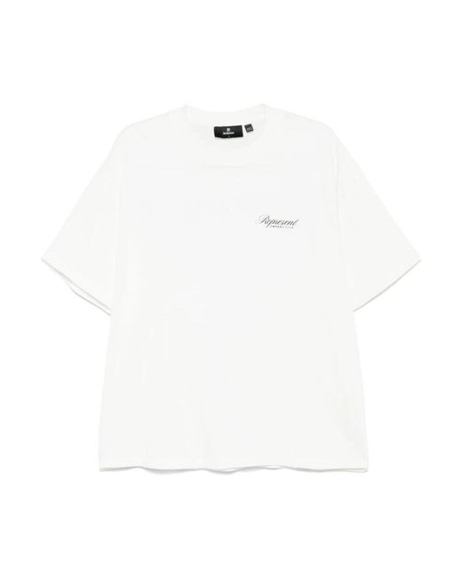 Represent T-Shirts in het White voor heren