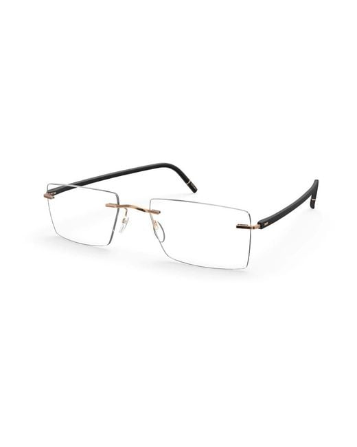 Silhouette Metallic Glasses