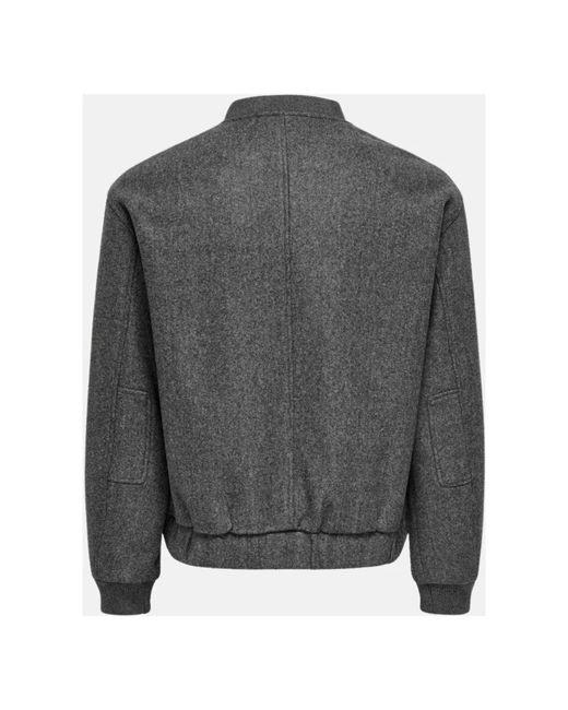 Bomber Jackets Only & Sons de hombre de color Gray