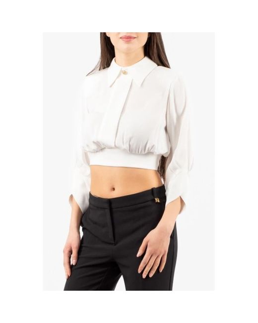 Elisabetta Franchi White Shirts