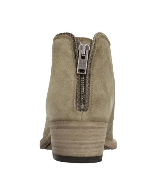 Pantanetti Gray Cowboy & Biker Boots