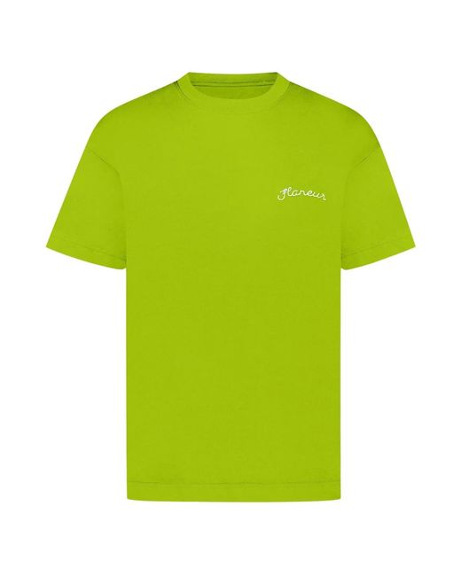 flâneur Green T-Shirts for men
