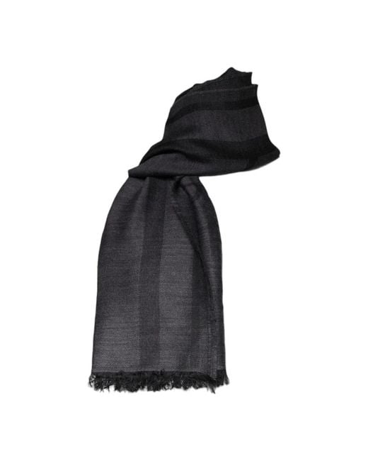 Gianfranco Ferré Black Scarves for men