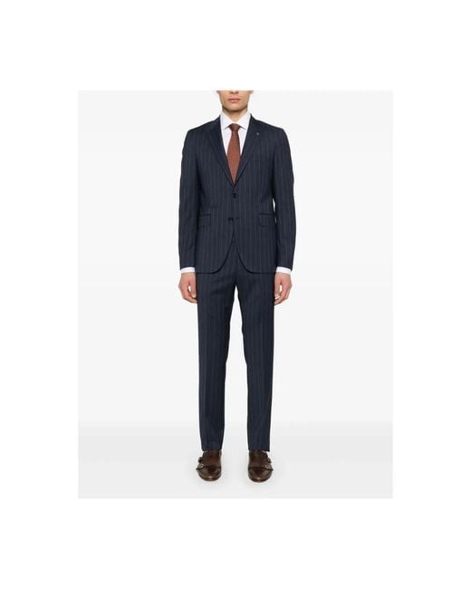 Single Breasted Suits Tagliatore de hombre de color Blue