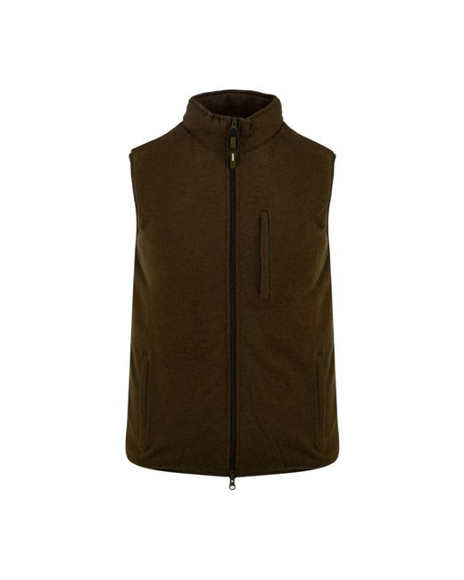 Aspesi Green Waistcoats for men