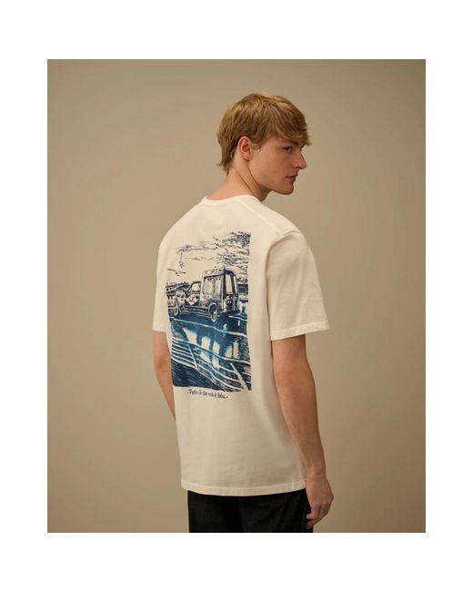 C P Company Natural T-Shirts for men
