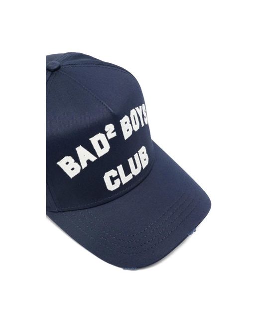 DSquared² Accessoires ,Blauw ,Katoen Baseball Cap in het Blue voor heren