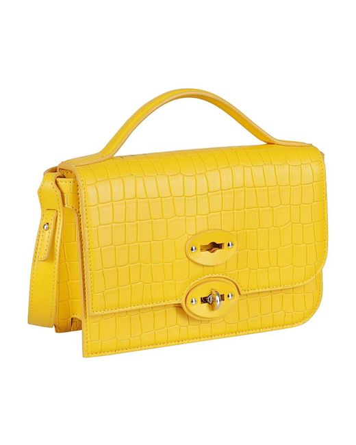 Zanellato Yellow Stilvolle cayman tasche