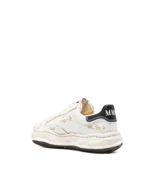 Maison Mihara Yasuhiro White Trainers for men