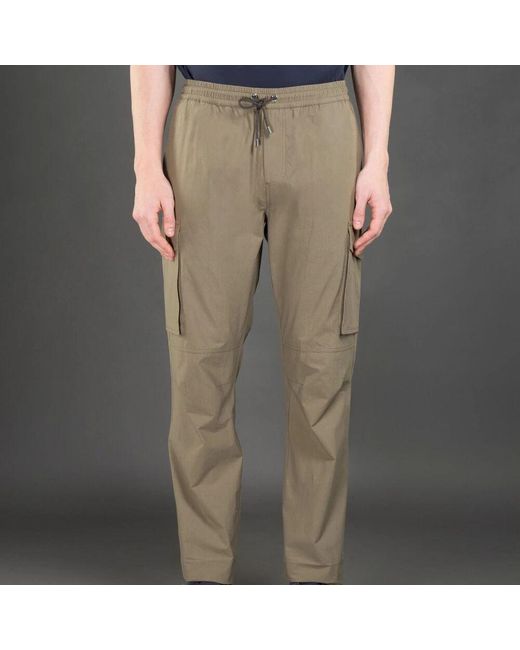 Straight Trousers di Moorer in Green da Uomo