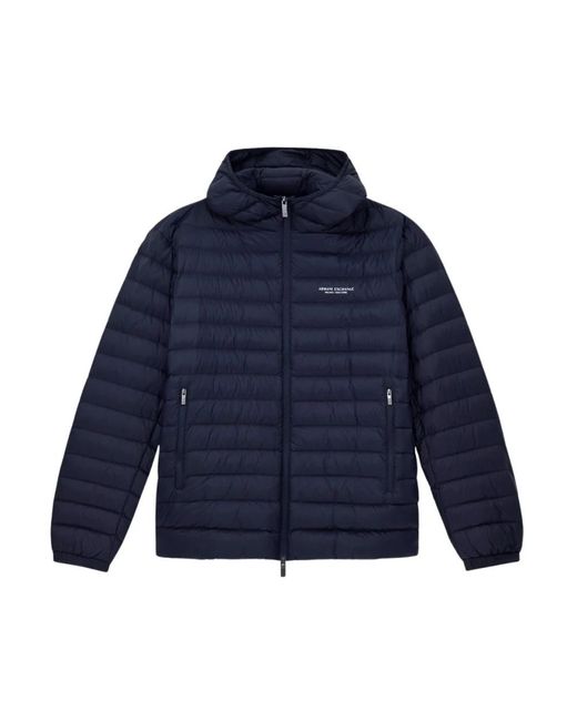 Down Jackets ARMANI EXCHANGE pour homme en coloris Blue